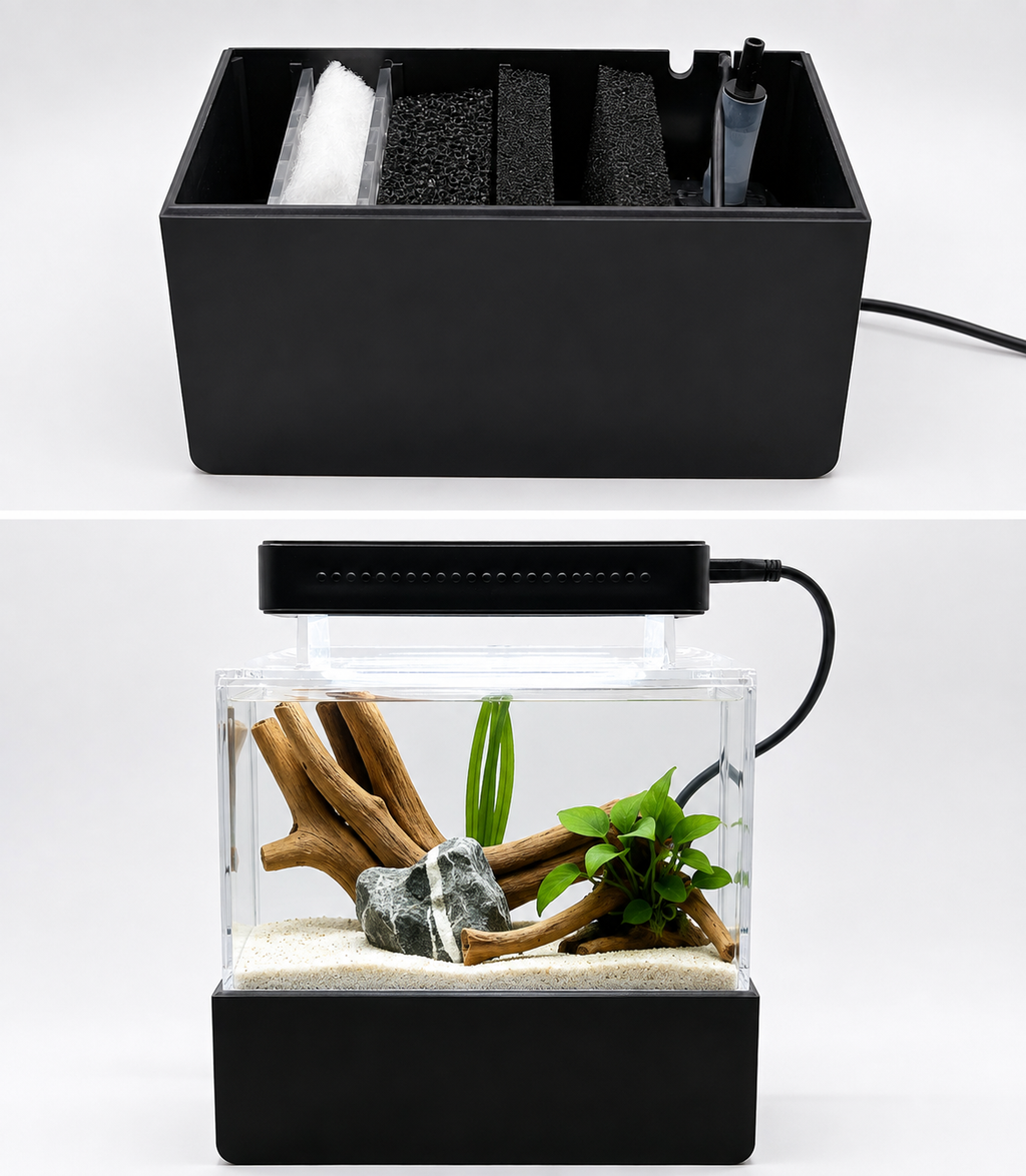 All In One Desk Aquarium